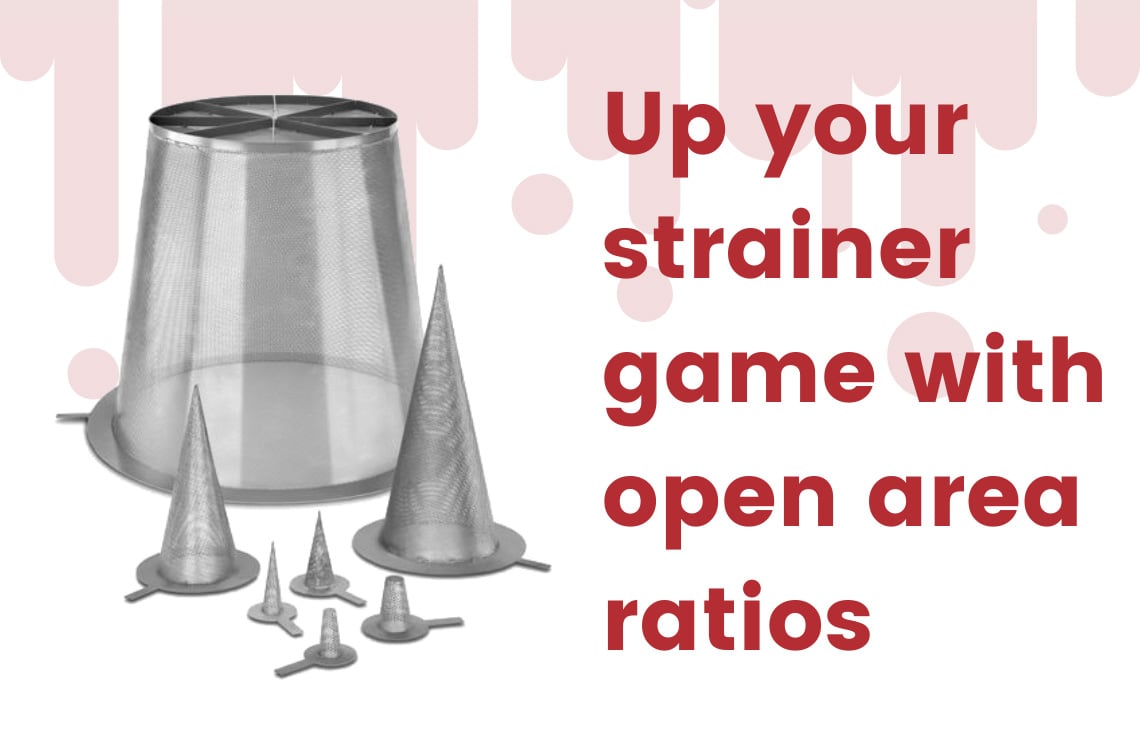 Open Area Ratios and How They Affect Strainer Performance